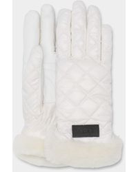 UGG Women's Quilted Performance Glove Quilted Performance Glove - White