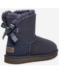 UGG - ® Mini Bailey Bow Ii Boot Sheepskin Classic Boots - Lyst