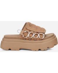 UGG - ® Callie Nubuck/textile Sandals - Lyst