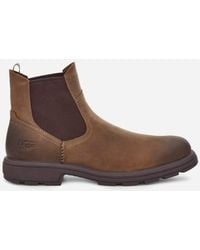 UGG - ® Biltmore Chelsea Leather Cold Weather Boots - Lyst