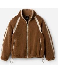 UGG - Nikia Crochet Fluff Jacket Jacket, Crochet/Fleece/Polyester - Lyst