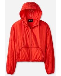 UGG - Chiara Full-Zip Hooded Jacket Tops - Lyst