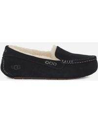 UGG - Ansley Sheepskin Suede Slipper - Lyst