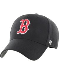 47 Brand Boston Red Sox Mvp Baseball Cap - Black