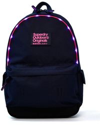 Superdry Strobe Light Montana Backpack Bag - Blue