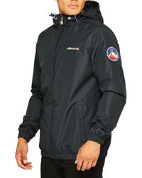 Ellesse Terrazzo Lightweight Hooded Jacket - Black