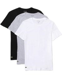 Lacoste 3 Pack T-shirt Aw21 - Multicolour