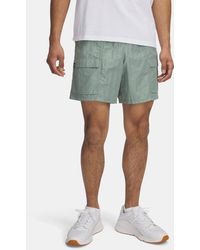 Under Armour - Icon Volley Cargo 7" Shorts Silica Sonic - Lyst