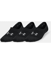 Under Armour - Breathe Lite Ultra 3-Pack Low Liner Socks Pitch - Lyst