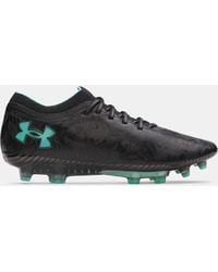 Under Armour - Magnetico Elite 5 Fg Mansory Fußballschuhe, Castlerock Schwarz Tropical Tide - Lyst