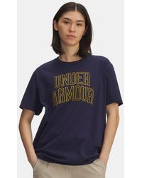 Under Armour - Varsity Oversized T-Shirt - Lyst