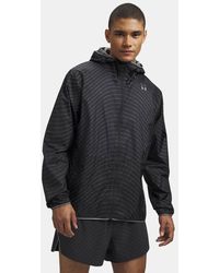 Under Armour - Halo Run Reflective Jacket Anthracite Reflective - Lyst