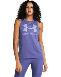 Under Armour - Ua Rival Tank - Lyst