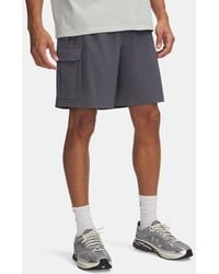 Under Armour - Vibe Woven 8" Cargo Shorts Castlerock - Lyst