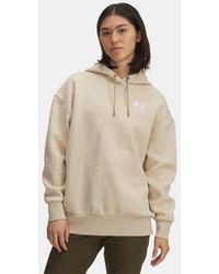 Under Armour - Icon Fleece Oversized Hoodie - Lyst