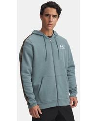 Under Armour - ® Sweatjacke Kapuzenjacke Icon Fleece FZ Taping 1390298 - Lyst