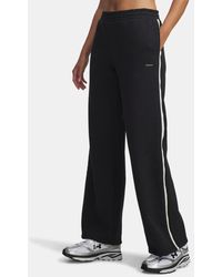 Under Armour - Pantalon Large Icon Heavyweight Fleece Pour Femme Blanc - Lyst
