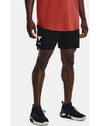 Under Armour Project Rock Mesh Shorts - Black