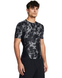 Under Armour - Camiseta de manga corta con estampado heatgear® iso-chill - Lyst