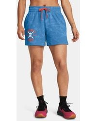 Under Armour - Project Rock Terry Underground Shorts Viral / Phoenix - Lyst