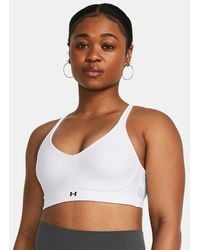 Under Armour - Sujetador Deportivo Infinity 2.0 Low Para Mujer Negro - Lyst