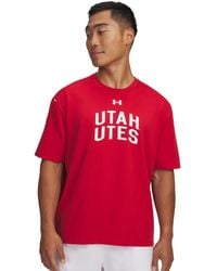 Under Armour - Ua Gameday Motion Heavyweight Collegiate T-shirt - Lyst