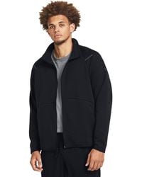 Under Armour - Giacca unstoppable fleece track - Lyst