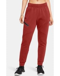 Under Armour - ' Unstoppable Fleece Joggers Earthen - Lyst