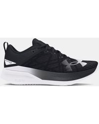 Under Armour - Velociti Pro Uniseks Hardloopschoenen Zwart Anthracite Wit - Lyst