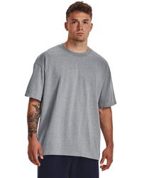 Under Armour - Ua Heavyweight Oversized Short Sleeve - Lyst