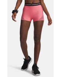 Under Armour - Heatgear Mesh Shorty Shorts Bittersweet Posh - Lyst