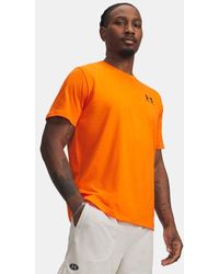 Under Armour - T-Shirt M Sportstyle Lc Ss T-Shirt - Lyst