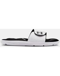 Under Armour Flat sandals for Women - Up to 57% off | Lyst