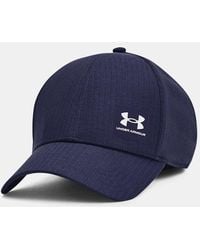 Under Armour - Armourvent Verstellbare Kappe Für Herren Midnight Blaue Marine Halo Grau - Lyst