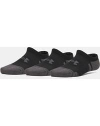 Under Armour - Performance Tech Kids' 3-Pack No Show Socks Ultimate Ultimate Jet - Lyst