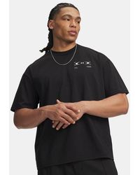Under Armour - Ua Heavyweight Echo Logo Oversized Short Sleeve - Lyst