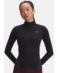 Under Armour - Vanish Seamless ¼ Zip Steel Steel - Lyst