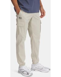 Under Armour - Vibe Woven Cargo Pants Khaki Base - Lyst