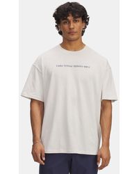 Under Armour - Ua Running Shoe Heavyweight Oversized Short Sleeve - Lyst