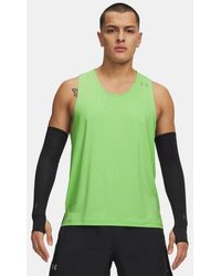 Under Armour - Velociti Pro Singlet Lumos Lime Reflective - Lyst