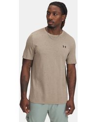 Under Armour - Camiseta De Manga Corta Vanish Seamless Para Hombre City Khaki Negro - Lyst