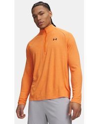 Under Armour - Tech Textured ½ Zip Outrageous - Lyst