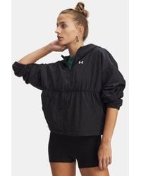 Under Armour - Rival Woven Bungee Full Zip - Lyst