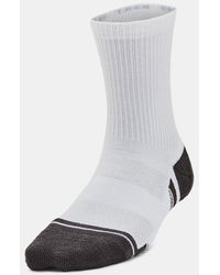 Under Armour - Performance Tech Kids' 3-Pack Crew Socks Jet - Lyst