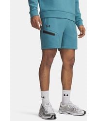 Under Armour - Unstoppable Fleece 7" Shorts Boundless - Lyst