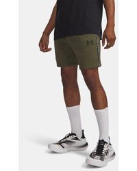 Under Armour - Fleece Jogger Shorts - Lyst