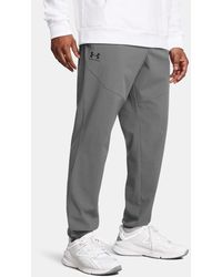Under Armour - Jogger Vibe Woven Da Uomo Castlerock Nero - Lyst