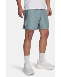 Under Armour - Shorts Launch Elite 2-In-1 Da 18 Cm (7" Da Uomo Serpentine Jasper Blu Riflettente - Lyst