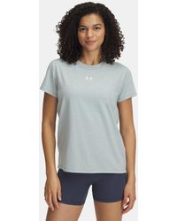 Under Armour - Rival Core
Kurzarm-Oberteil Für Damen Castlerock Schwarz - Lyst