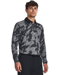 Under Armour - Playoff Jacq Rd Long Sleeve Polo - Lyst